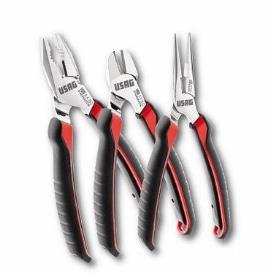 Klešta u garnituri kombinovana, sečice i špic prava 3/1 USAG